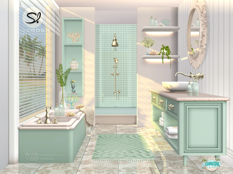 Галерея мода Набор лоя ванной Saltwater Bathroom #2